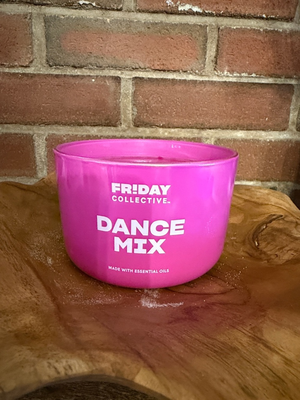 Dance Mix Scented Candle - Pink